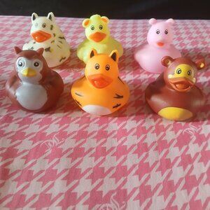 Animal rubber ducky